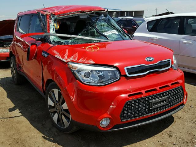 KNDJX3A59F7792273 - 2015 KIA SOUL ! RED photo 1