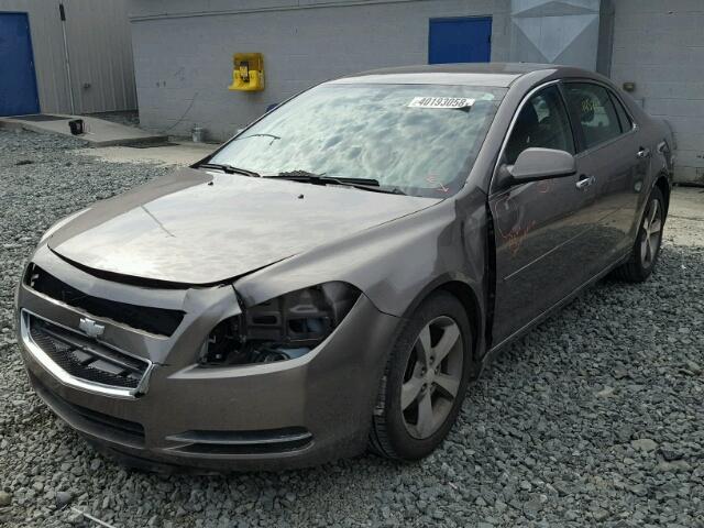1G1ZC5E0XCF186161 - 2012 CHEVROLET MALIBU 1LT BROWN photo 2
