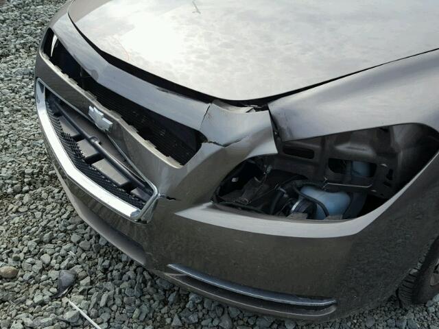 1G1ZC5E0XCF186161 - 2012 CHEVROLET MALIBU 1LT BROWN photo 9