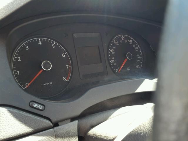 3VW2K7AJ6EM233885 - 2014 VOLKSWAGEN JETTA BASE Սև լուսանկար 8