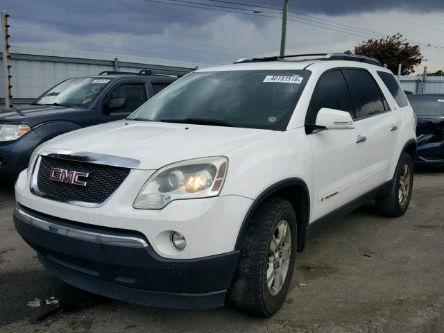 1GKER23798J268782 - 2008 GMC ACADIA SLT თეთრი ფოტო 2