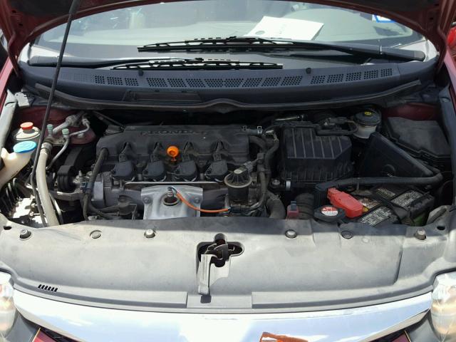 2HGFA169X9H353066 - 2009 HONDA CIVIC EXL Bordo foto 7