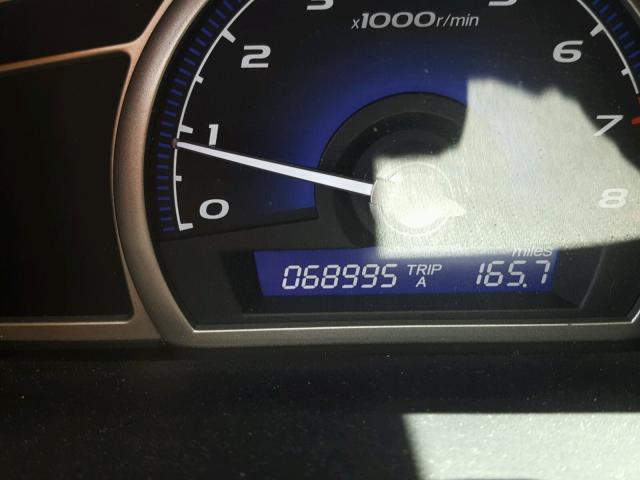 2HGFA169X9H353066 - 2009 HONDA CIVIC EXL Bordo foto 8