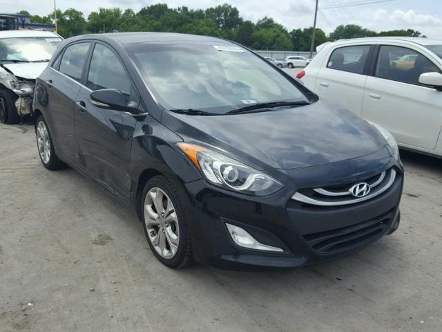 KMHD35LE8DU104338 - 2013 HYUNDAI ELANTRA GT BLACK photo 1