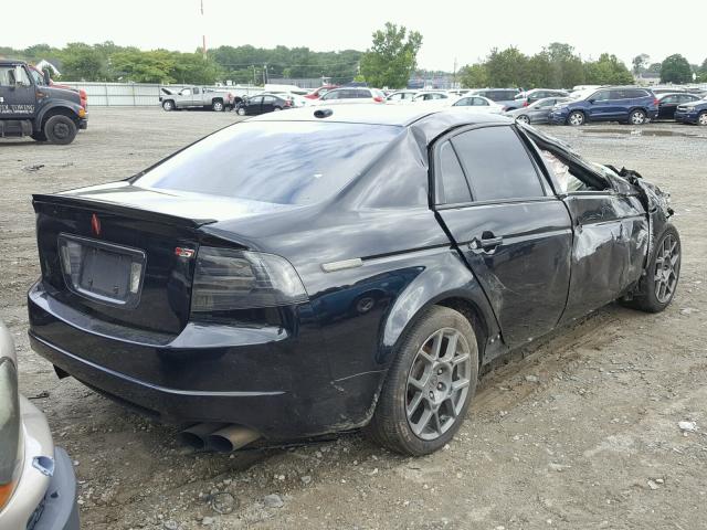 19UUA76568A034302 - 2008 ACURA TL TYPE S BLACK photo 4