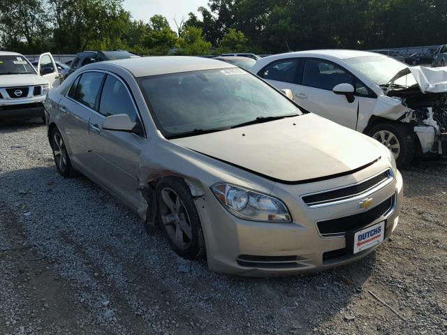 1G1ZC5E0XCF296112 - 2012 CHEVROLET MALIBU 1LT BEIGE photo 1