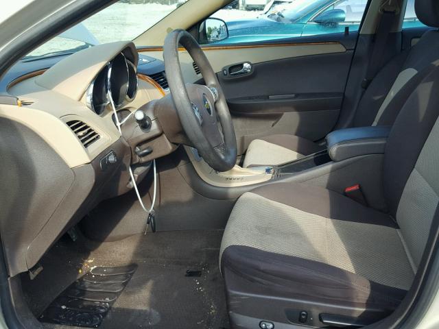 1G1ZC5E0XCF296112 - 2012 CHEVROLET MALIBU 1LT BEIGE photo 5