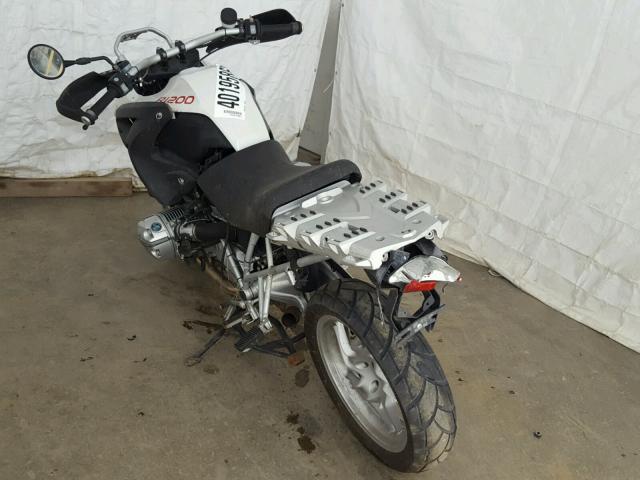 WB10317AX7ZR42250 - 2007 BMW R1200 GS WHITE photo 3