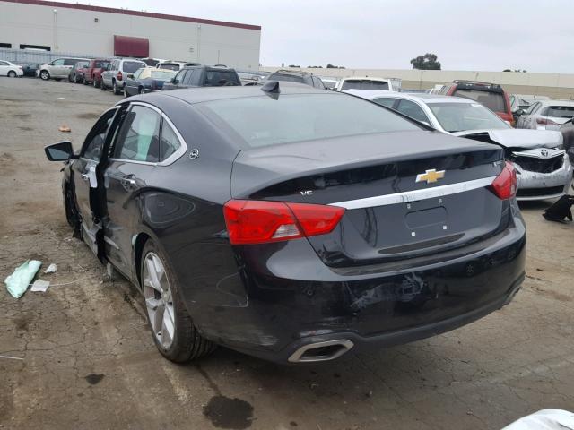 2G1125S34J9171627 - 2018 CHEVROLET IMPALA PRE შავი ფოტო 3