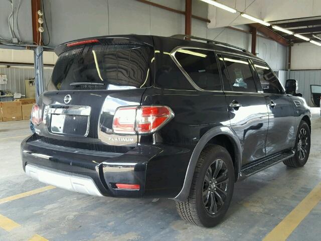 JN8AY2NE7J9732107 - 2018 NISSAN ARMADA PLA BLACK photo 4