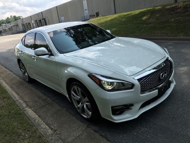 JN1BY1AR7FM561708 - 2015 INFINITI Q70 3.7 CREAM photo 1