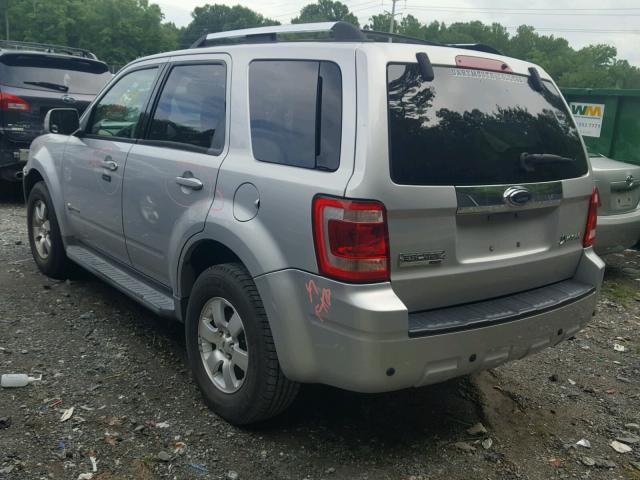 1FMCU493X9KA09677 - 2009 FORD ESCAPE HYB SILVER photo 3