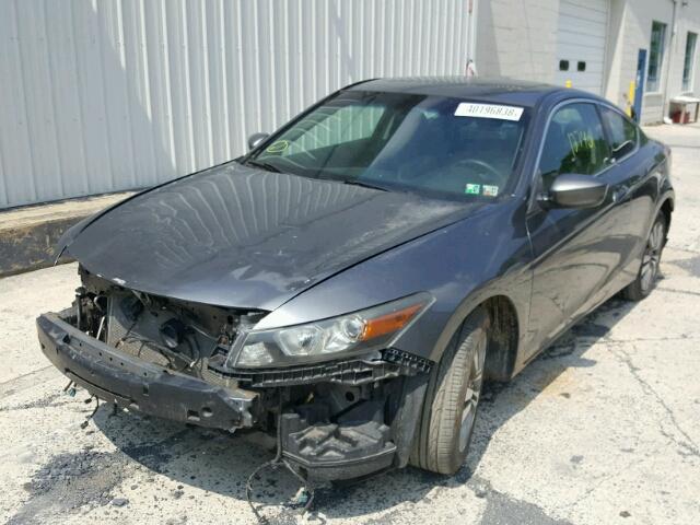 1HGCS1B88BA000083 - 2011 HONDA ACCORD EXL GRAY photo 2