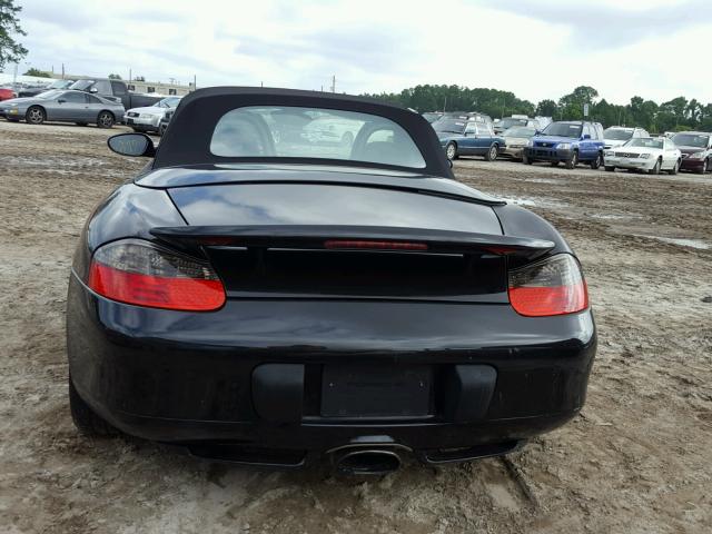 WP0CA298XXU632666 - 1999 PORSCHE BOXSTER BLACK photo 6