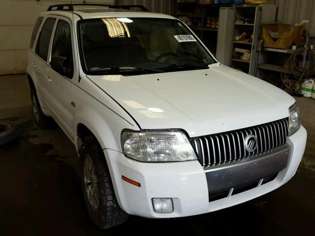 4M2CU97167KJ09155 - 2007 MERCURY MARINER PR WHITE photo 1