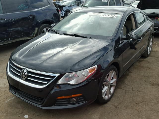 WVWHL73C49E515589 - 2009 VOLKSWAGEN CC LUXURY BLACK photo 2