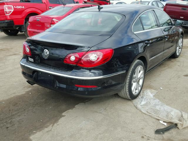 WVWHL73C49E515589 - 2009 VOLKSWAGEN CC LUXURY BLACK photo 4