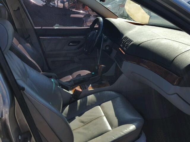 WBADT63442CH88289 - 2002 BMW 530 I AUTO GRAY photo 5