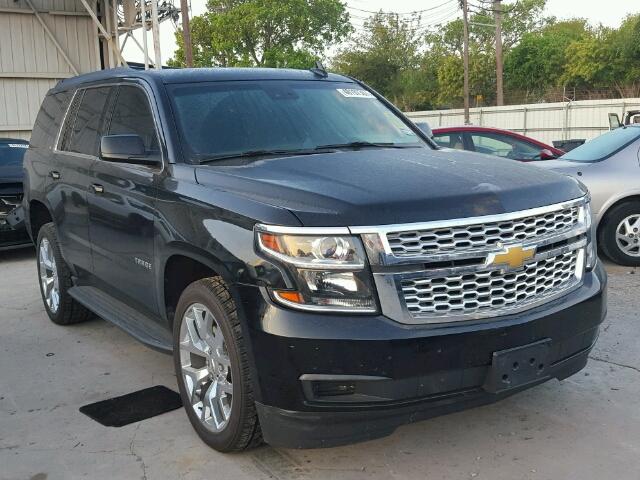 1GNSCBKC2FR618550 - 2015 CHEVROLET TAHOE BLACK photo 1