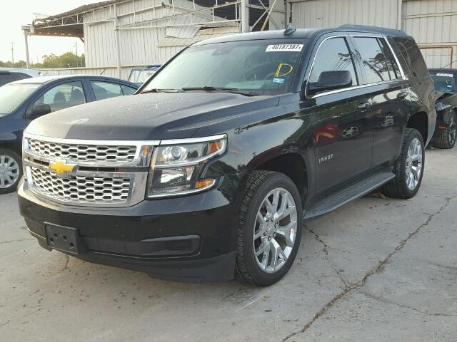 1GNSCBKC2FR618550 - 2015 CHEVROLET TAHOE BLACK photo 2