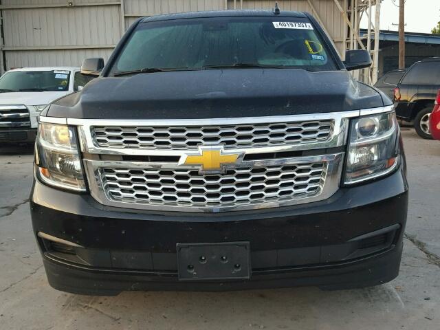 1GNSCBKC2FR618550 - 2015 CHEVROLET TAHOE BLACK photo 9