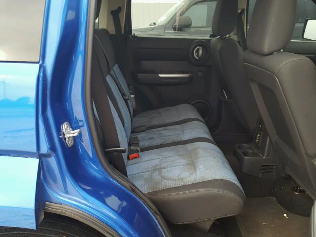 1D8GU58628W123852 - 2008 DODGE NITRO R/T BLUE photo 6