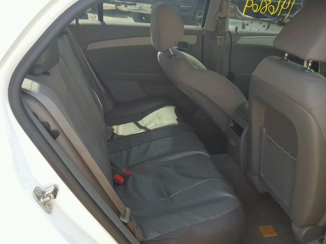 1G1ZA5EU6CF155272 - 2012 CHEVROLET MALIBU LS WHITE photo 6