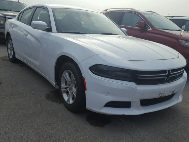 2C3CDXBG0HH546183 - 2017 DODGE CHARGER SE WHITE photo 1