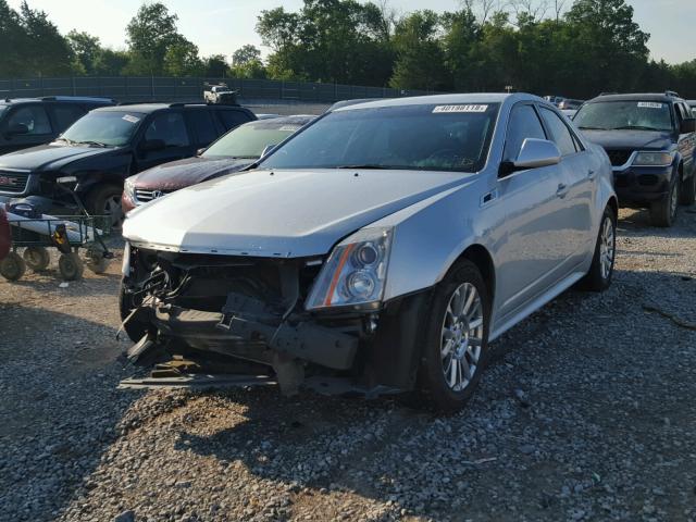 1G6DA5E54C0125834 - 2012 CADILLAC CTS SILVER photo 2