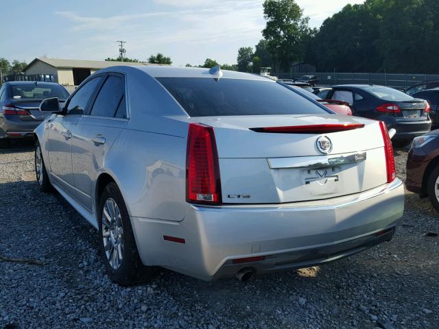 1G6DA5E54C0125834 - 2012 CADILLAC CTS SILVER photo 3