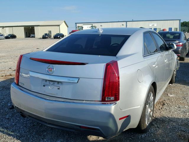 1G6DA5E54C0125834 - 2012 CADILLAC CTS SILVER photo 4