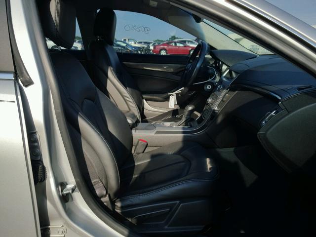 1G6DA5E54C0125834 - 2012 CADILLAC CTS SILVER photo 5