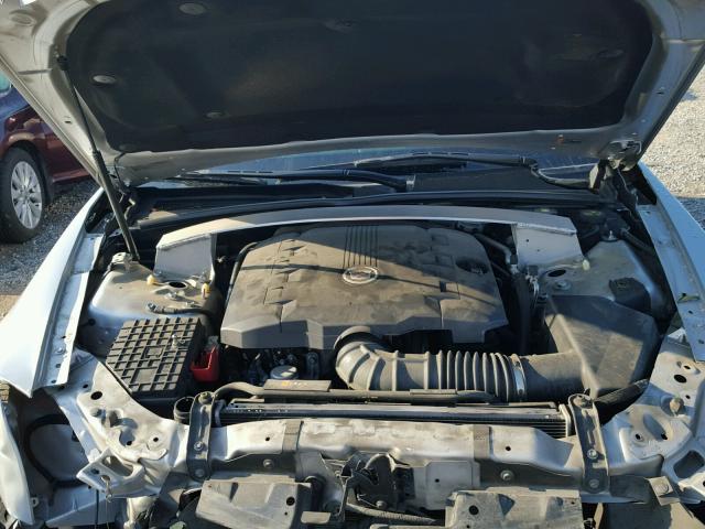 1G6DA5E54C0125834 - 2012 CADILLAC CTS SILVER photo 7