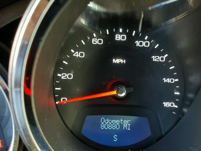 1G6DA5E54C0125834 - 2012 CADILLAC CTS SILVER photo 8