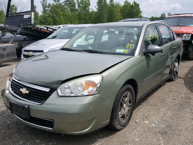 1G1ZS51F26F188102 - 2006 CHEVROLET MALIBU LS მწვანე ფოტო 2