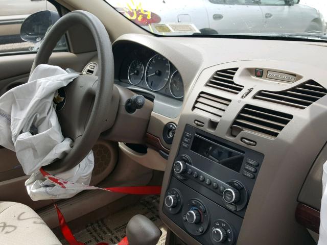 1G1ZS51F26F188102 - 2006 CHEVROLET MALIBU LS მწვანე ფოტო 9