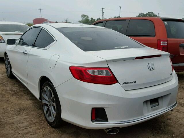 1HGCT2B86EA005421 - 2014 HONDA ACCORD WHITE photo 3