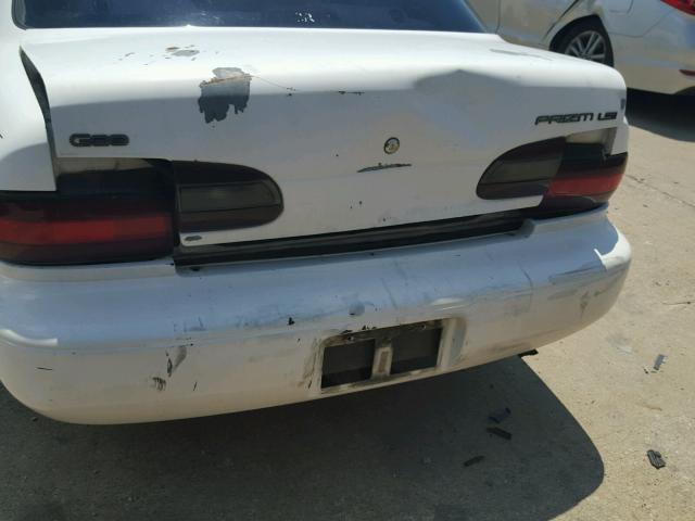 1Y1SK5260VZ417246 - 1997 GEO PRIZM BASE WHITE photo 9