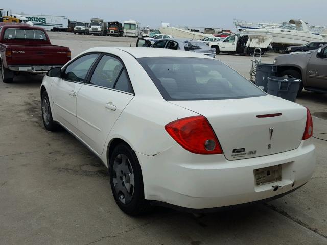 1G2ZF57B184115631 - 2008 PONTIAC G6 VALUE L WHITE photo 3