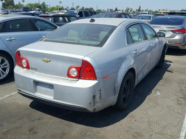 1G1ZA5E06CF289857 - 2012 CHEVROLET MALIBU LS Gümüş foto 4