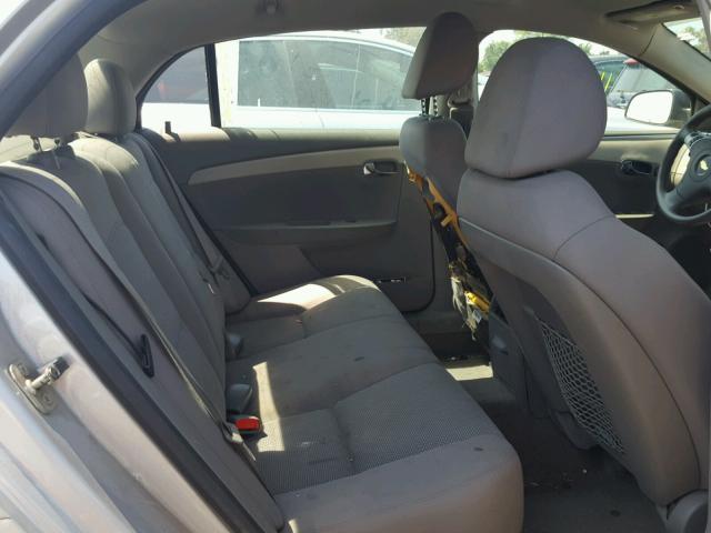 1G1ZA5E06CF289857 - 2012 CHEVROLET MALIBU LS Gümüş foto 6