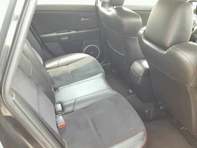 JM1BK34L081162001 - 2008 MAZDA SPEED 3 BLACK photo 6
