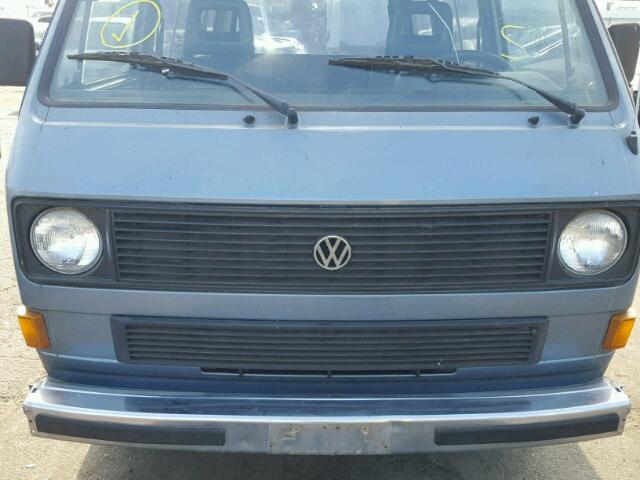 WV2YB0253FH117699 - 1985 VOLKSWAGEN VANAGON BU BLUE photo 7