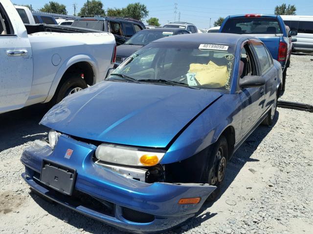 1G8ZH52821Z335364 - 2001 SATURN SL1 BLUE photo 2