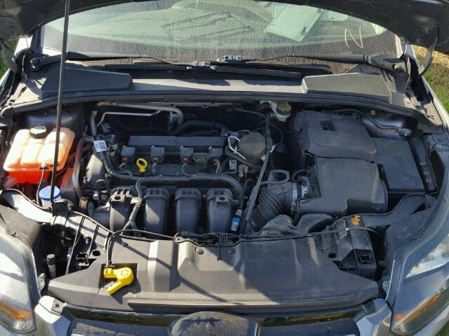 1FAHP3N20CL174279 - 2012 FORD FOCUS TITA GRAY photo 7