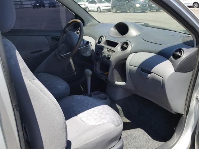 JTDAT123610200164 - 2001 TOYOTA ECHO GRAY photo 5