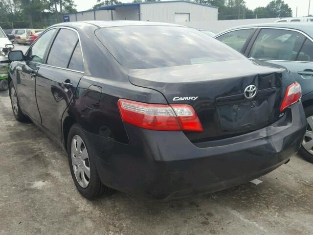 4T1BE46KX7U079542 - 2007 TOYOTA CAMRY NEW BLACK photo 3