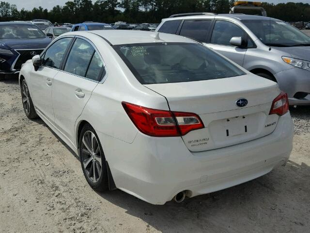 4S3BNBL68G3011875 - 2016 SUBARU LEGACY WHITE photo 3