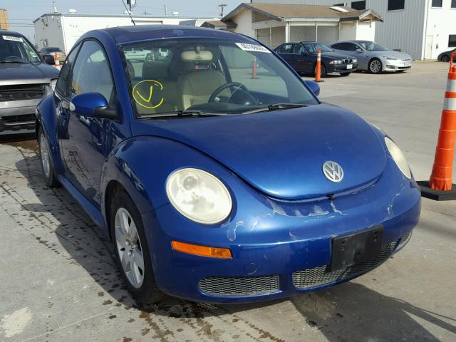 3VWRW31C07M507727 - 2007 VOLKSWAGEN NEW BEETLE 蓝色 照片 1