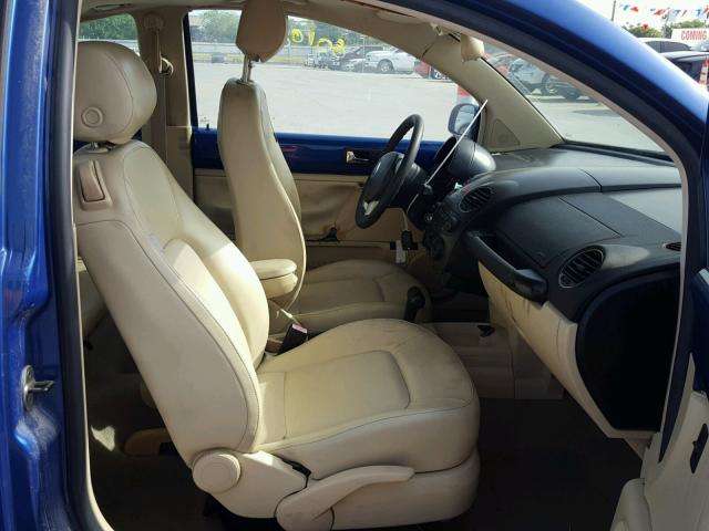 3VWRW31C07M507727 - 2007 VOLKSWAGEN NEW BEETLE 蓝色 照片 5